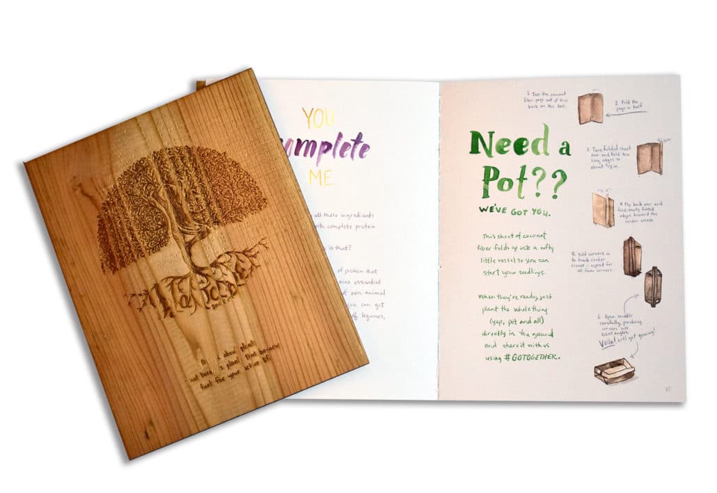 Kashi Plantable Wooden Book