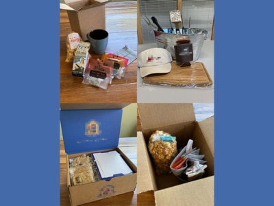 Client Gifting: Care Package Collage