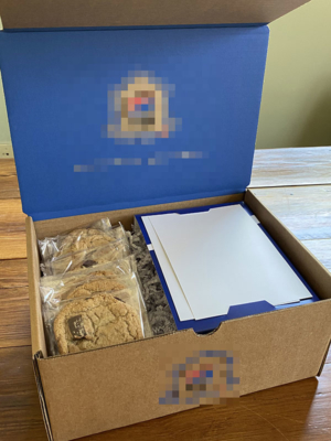 Client Gifting: Smart Cookie care package.
